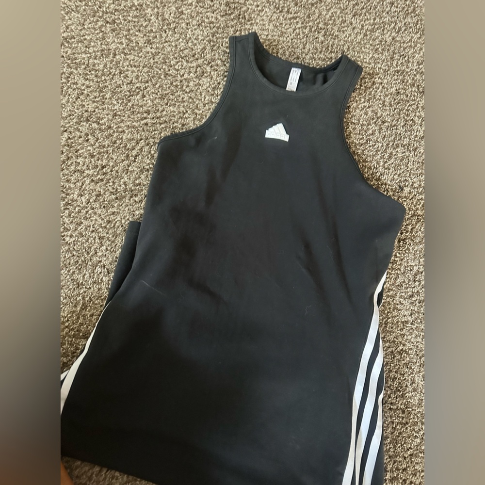 Adidas Black high neck Dress